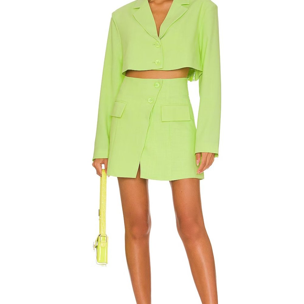 Blazer set with mini skirt - NEVER WORN